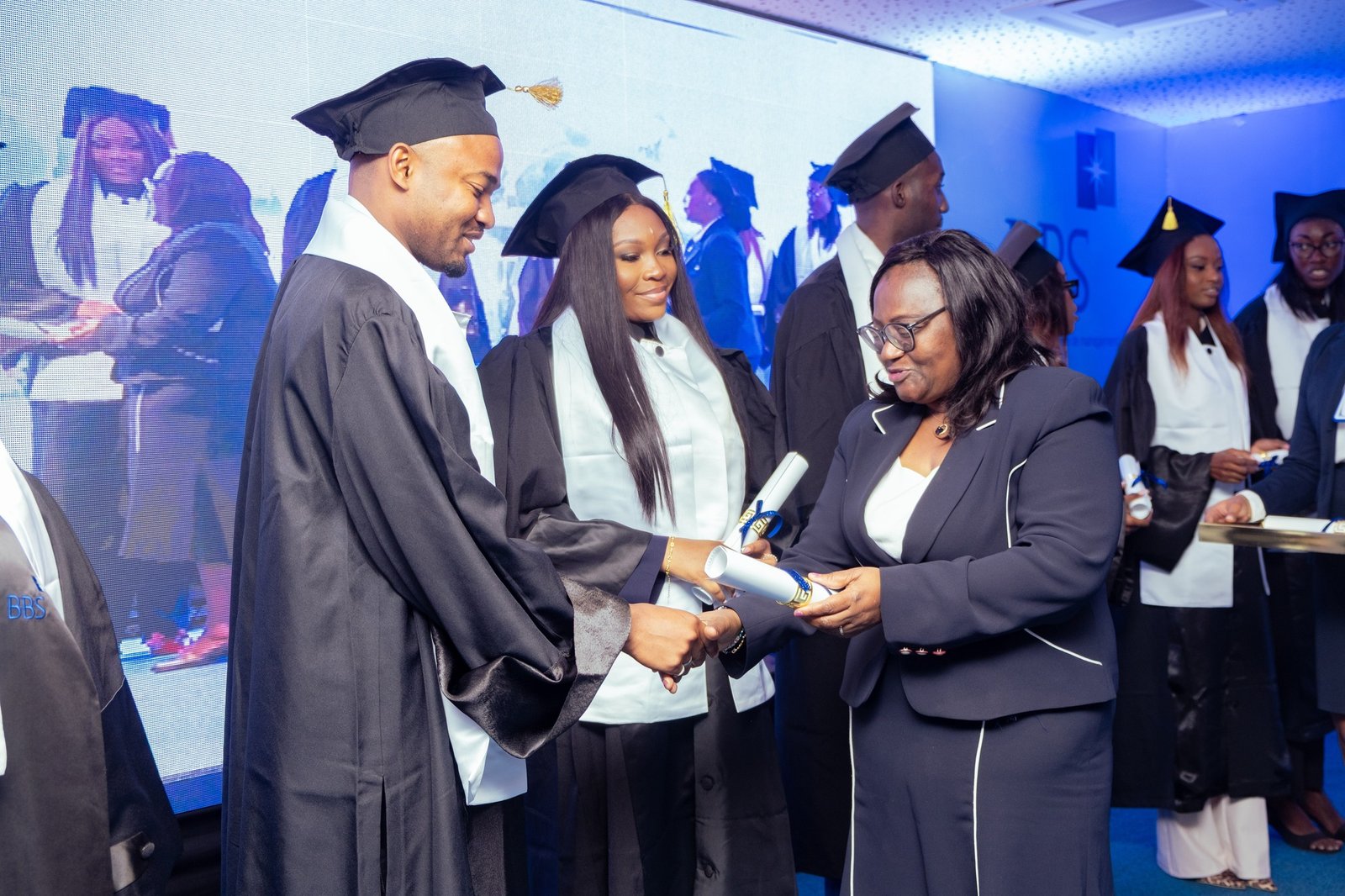 Photo de classe à BBS School